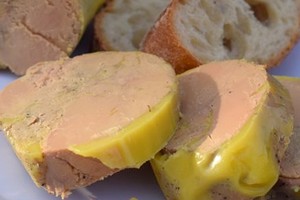 Foie gras de canard ou d'oie en verrine