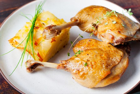 Confits de canard Cuisses et manchons de canard confits